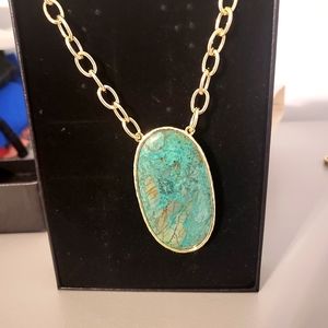 Green Chrysocolla Necklace